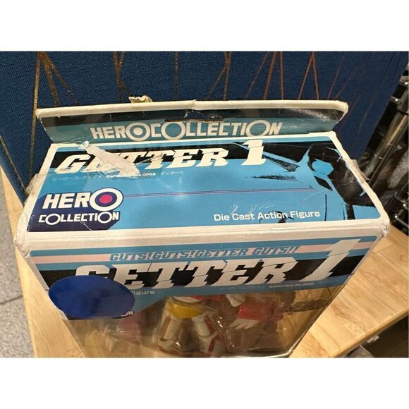 Bandai Hero Collection GETTER 1 Action Figure BANDAI Damaged Box - Picture 3 of 8